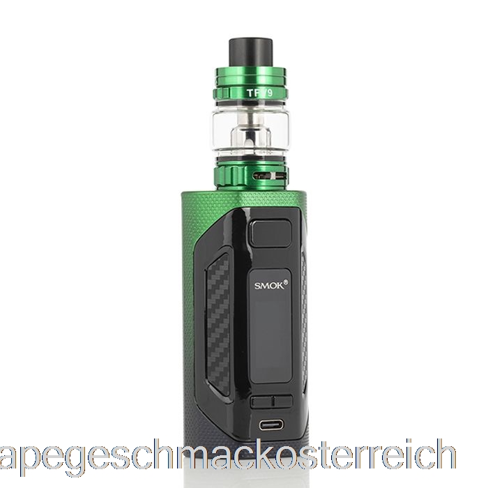 Smok Rigel 230 W Starterkit Schwarz Grün Vape-Geschmack